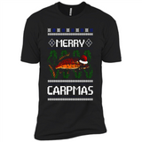 Santa Claus Carpmas Merry Carpmas Christmas Sweater PINGPONG - Premium Short Sleeve T-Shirt