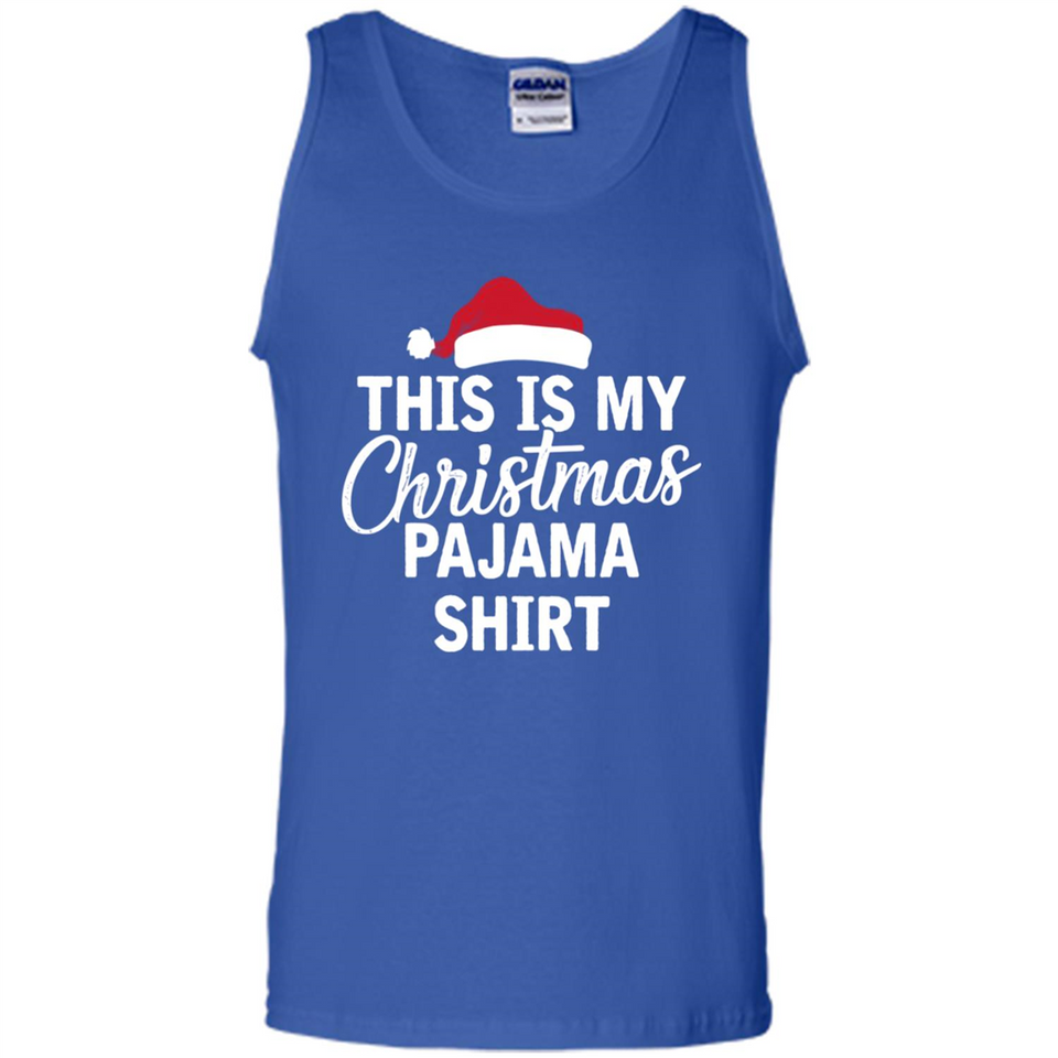 This Is My Christmas Pajama Family Matching - Tank Top