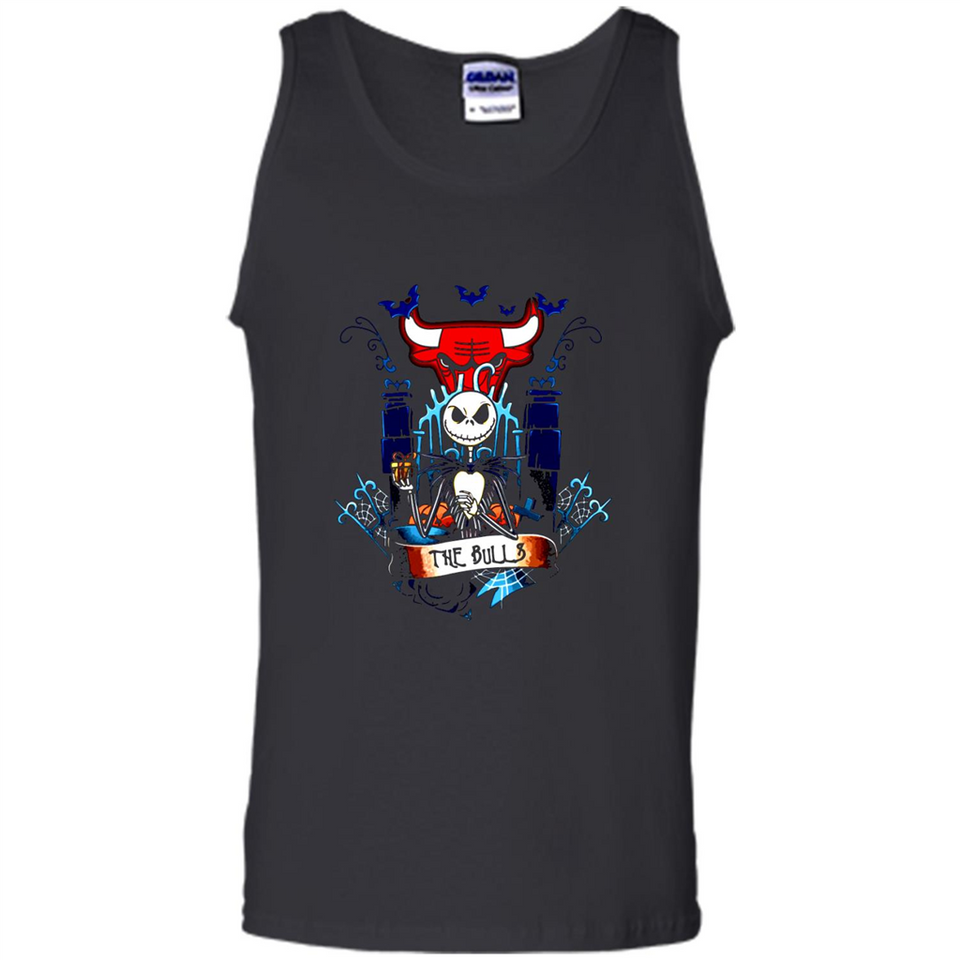 Chicago Bulls Halloween The Nightmare Before Christmas - Tank Top