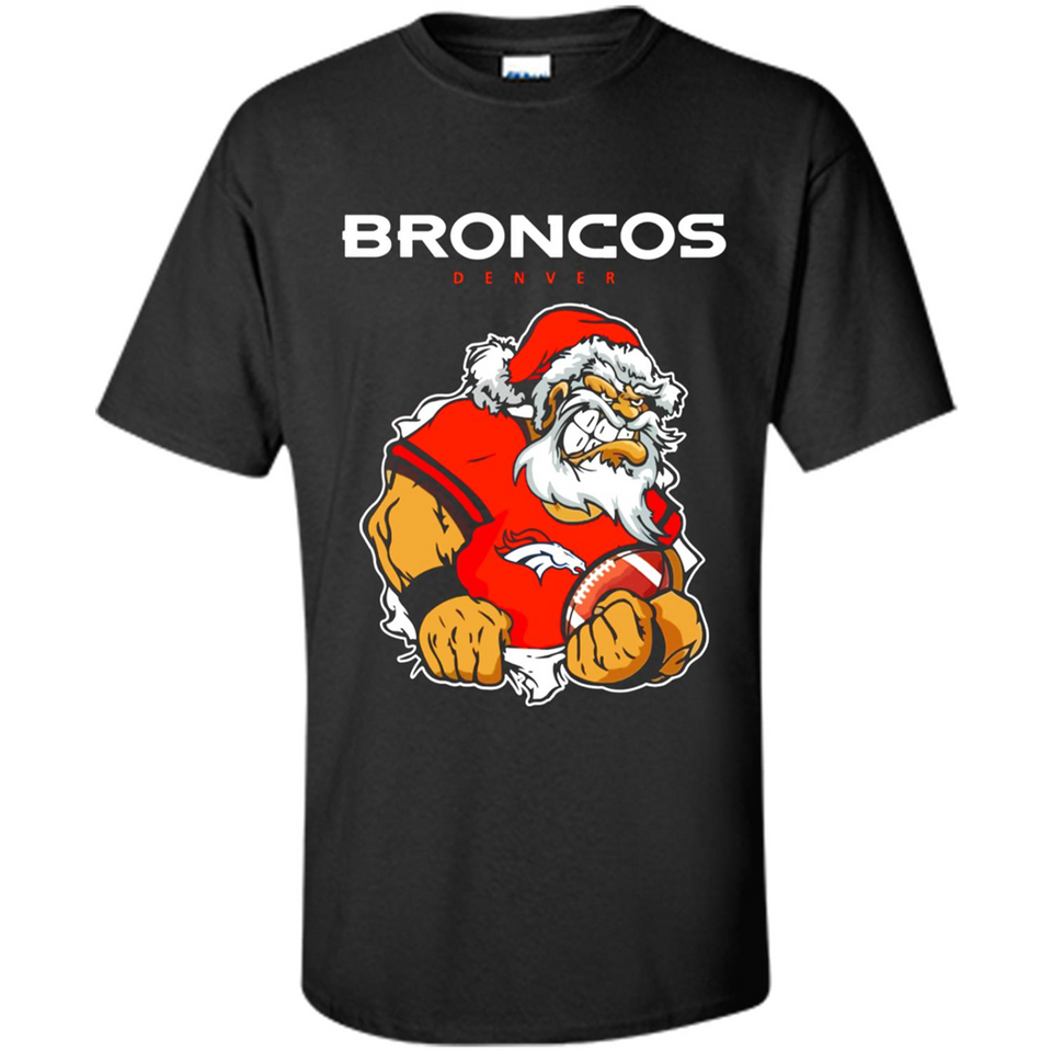 Grumpy Santa Claus Broncos Denver Football Team PINGPONG