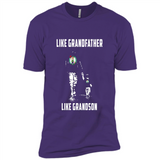 Boston Celtics Like GrandFather Like GrandSon - Premium Short Sleeve T-Shirt
