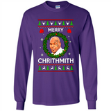 Mike Tyson Merry Chritmith Christmas Sweatshirt PINGPONG