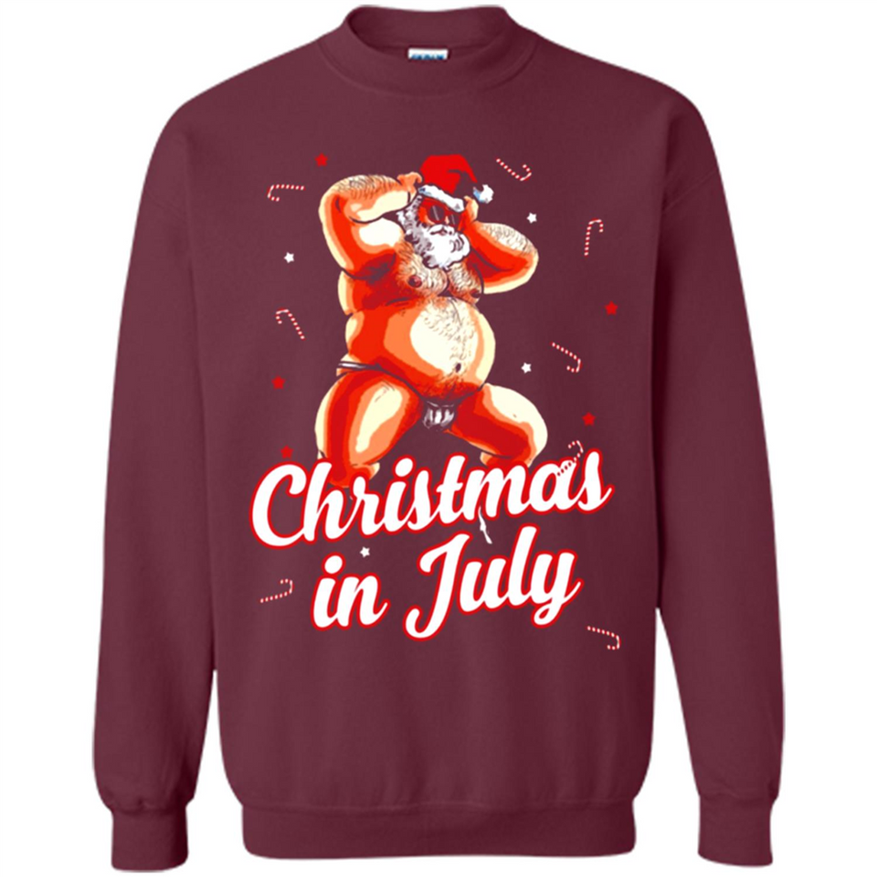 Christmas In July - Funny Dancing Santa - Sweatshirt
