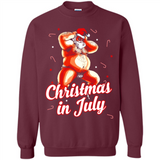 Christmas In July - Funny Dancing Santa - Sweatshirt