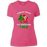 Christmas Dabbing Santa - Ladies' Boyfriend T-Shirt