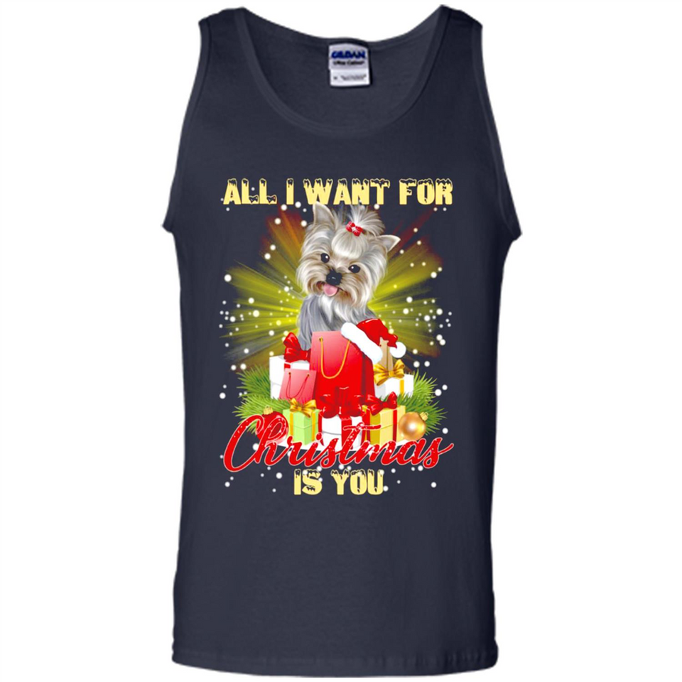 All I Want For Christmas Is You Yorkie Yorkshire Terrier