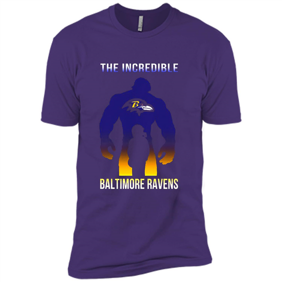 The Incredible Baltimore Ravens Hulk NFL Football