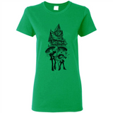 Mariachi Skeleton Shirt Dia De Los Muertos Tequila - Ladies Short-Sleeve