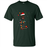 Rottweiler Santa Lights Christmas Dog Xmas Sweatshirt - Shirt