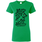 Soft kitty warm kitty little ball of fur - Ladies Short-Sleeve
