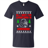 All I Want For Christmas Is HarambeT Rex Attack Reindeer ugly sweater PINGPONG