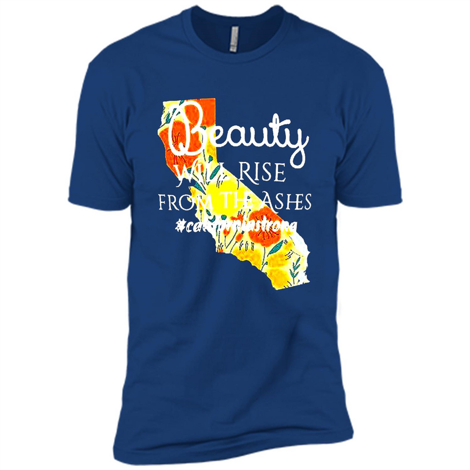 Paradise California Strong Camp Fire Youth T-Shirt PINGPONG - Premium Short Sleeve T-Shirt