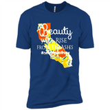 Paradise California Strong Camp Fire Youth T-Shirt PINGPONG - Premium Short Sleeve T-Shirt