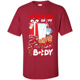 Working On My Santa Body Funny Christmas Gift Sleeve Xmas - Shirt