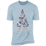 Dallas Cowboys NFL Football Team Logo Christmas Tree T-Shirt - Premium Short Sleeve T-Shirt