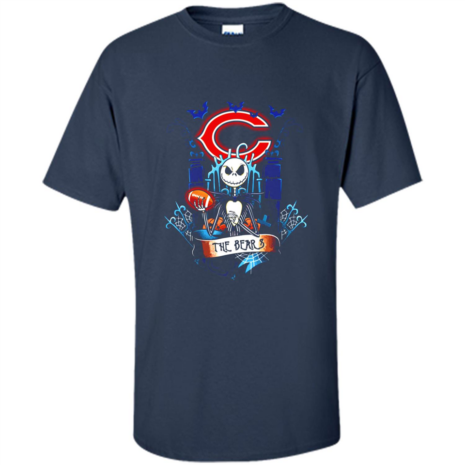 Chicago Bears Halloween The Nightmare Before Christmas - Shirt