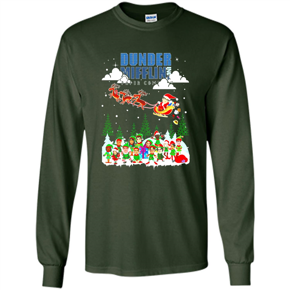 NBC The Office Dunder Mifflin Ugly Christmas Sweater PINGPONG
