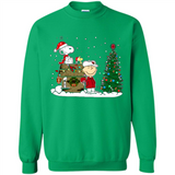 Arizona Cardinals Snoopy The Peanuts Movie Christmas Football Super Bowl pingpong - Sweatshirt
