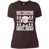 Fabulous Make Christmas Great Again Trump Ugly Christmas - Ladies' Boyfriend T-Shirt