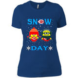 Snow Day Shirt For Cincinnati Reds Vs Minion Fans pingpong
