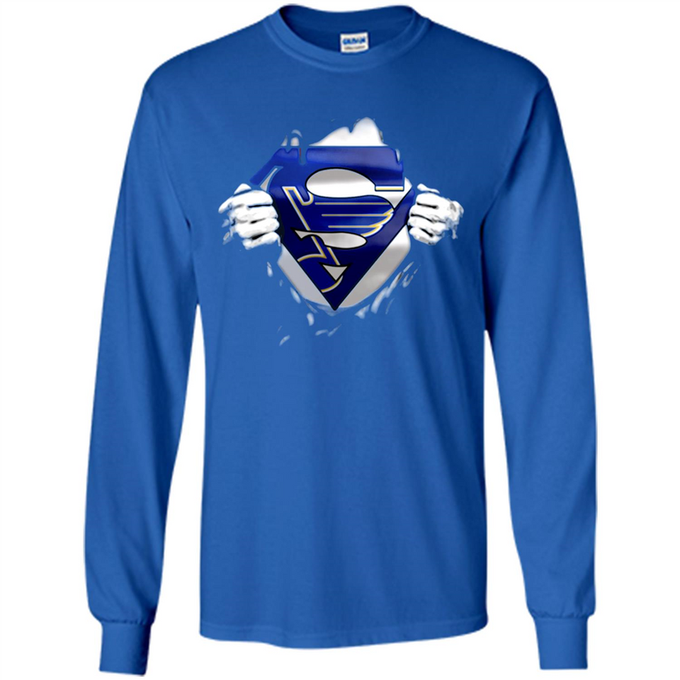 St. Louis Blues And Superman Fans