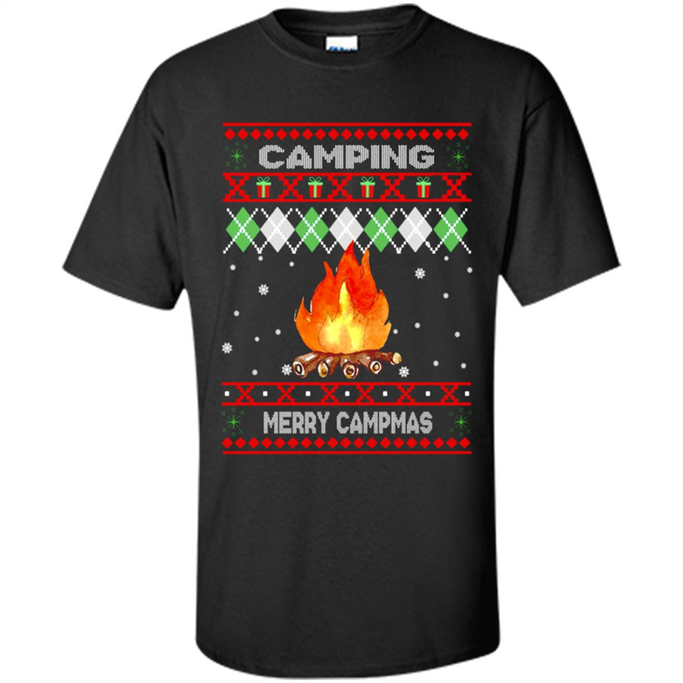 Merry Campmas Ugly Christmas - Shirt