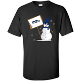 Seattle Seahawks Snowman Funny