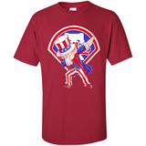 MLB PHILADELPHIA PHILLIES UNCLE SAM DABBING INDEPENDENCE DAY