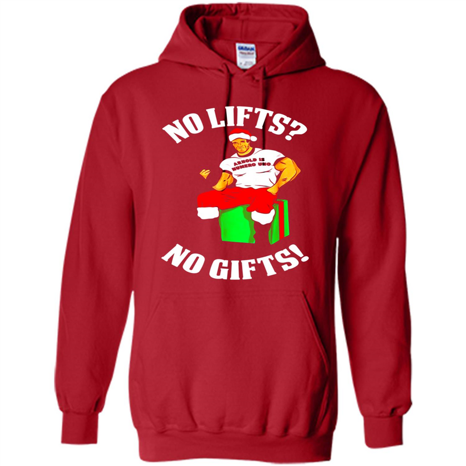 Arnold Is Numero Uno No Lifts No Gifts Christmas PINGPONG