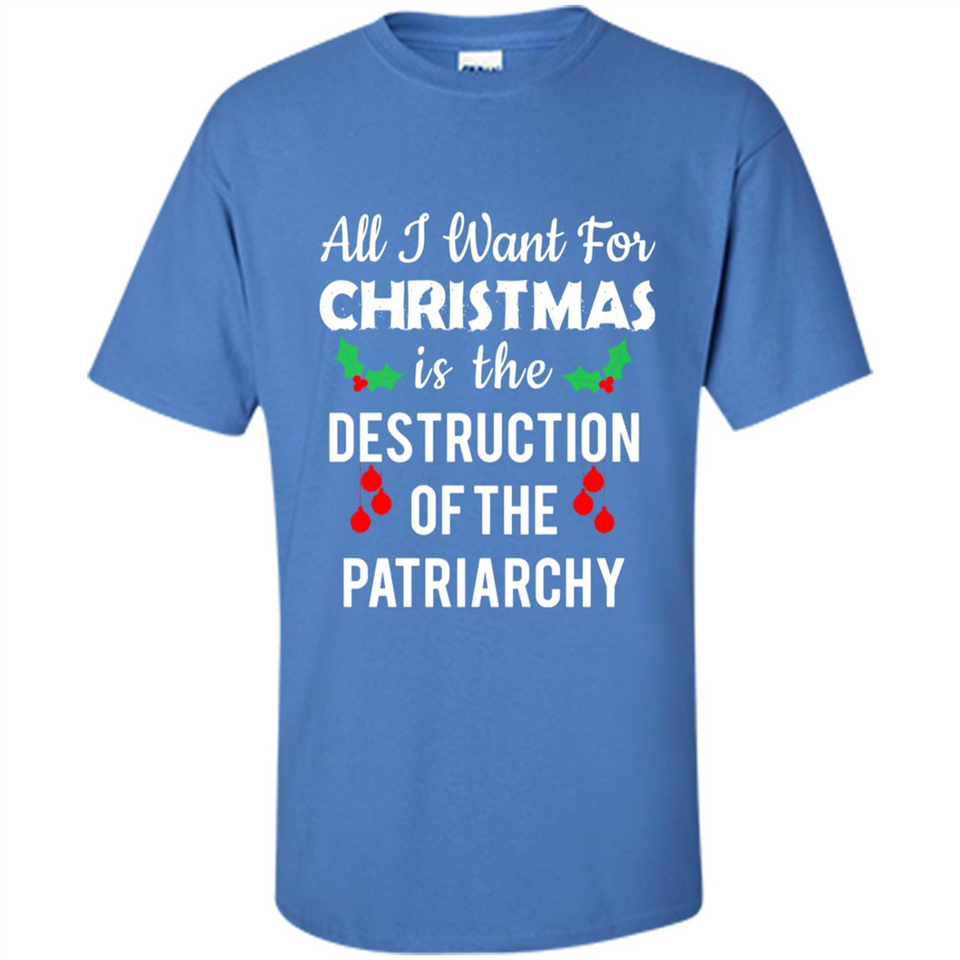 All I Want For Christmas Is The Destruction Of The Patriarchy sweater PINGPONG