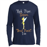 Tinker Bell Rock Paper Scissors Throat Punch I win PINGPONG