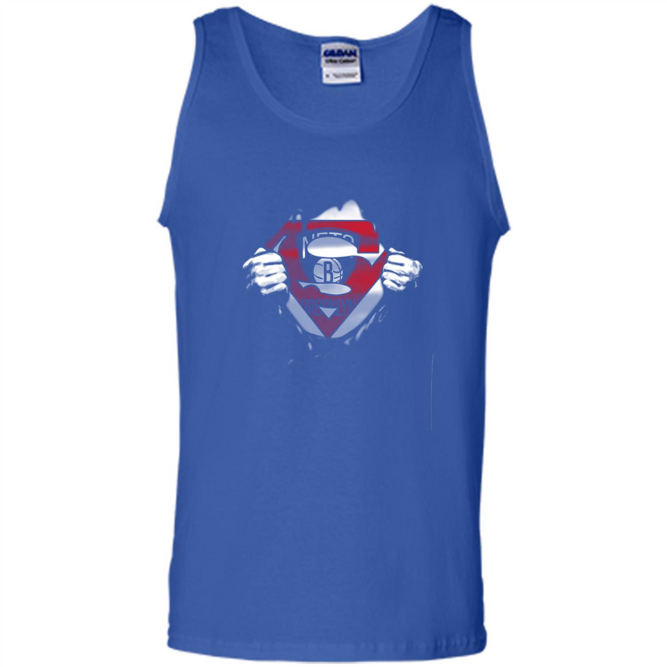 Brooklyn Nets And Superman Fans - Tank Top