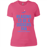 Reasons to be a Los Angeles Dodgers Fan Complete List on Back - Ladies' Boyfriend T-Shirt