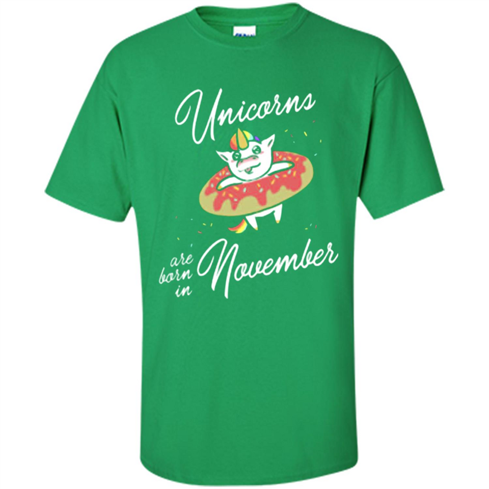 Unicorns Born In November Birthday