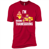 I'm Digging Thanksgiving Cute Turkey Tractor