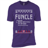 Mens Christmas Funcle Definition - Premium Short Sleeve T-Shirt