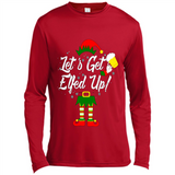 Let's Get Elfed Up Drinking Beer Christmas PINGPONG