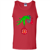 GRINCH HAND HOLDING CINCINNATI BENGALS GLITTER CHRISTMAS PINGPONG