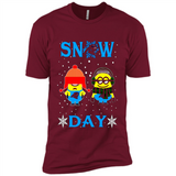 Snow Day Shirt For Carolina Panthers Vs Minion Fans pingpong