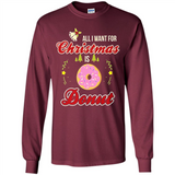 Perfect Costume For Girls. Xmas Shirt For Donut Lover