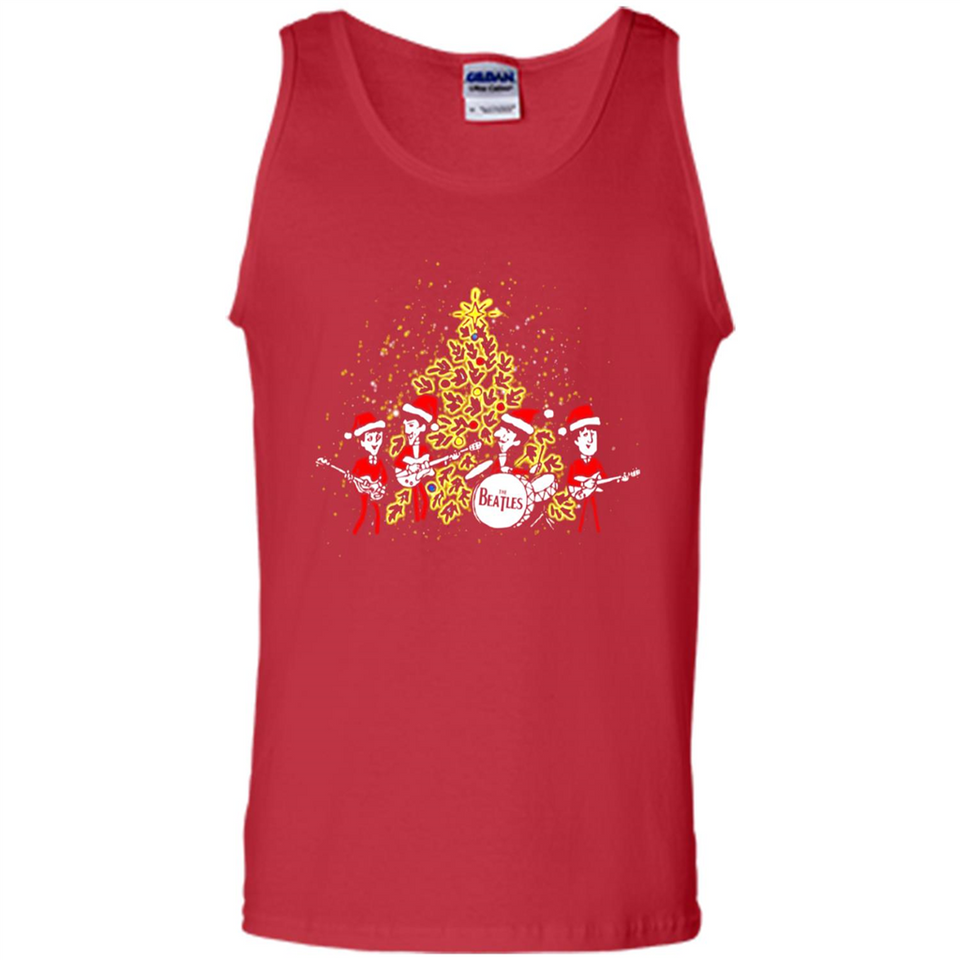 The Beatles chibi Christmas - Tank Top