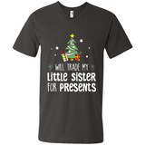 Will Trade My Little Sister For Presents Christmas - Men's V-Neck