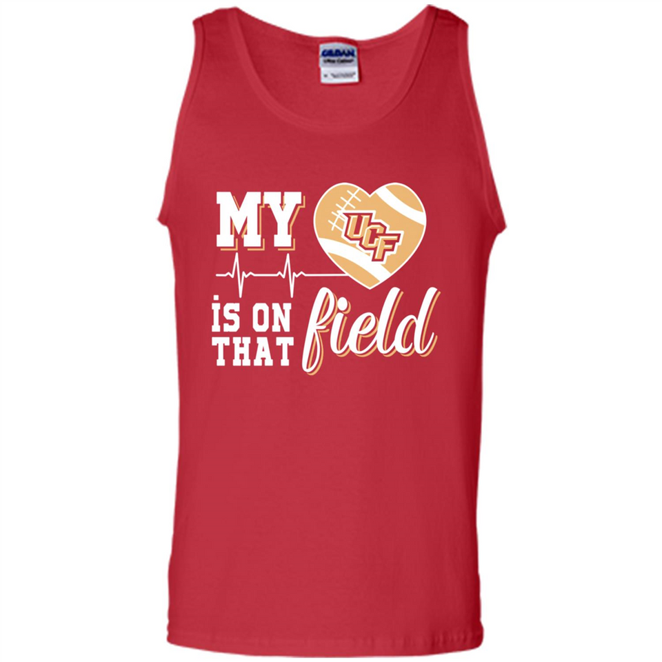 UCF Knights Football My Heart is on that Field - Tank Top