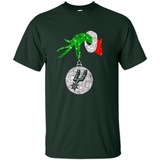 Amazing shirt San Antonio Spurs Glitter Grinch Monogram Ornament Christmas Gift - Shirt