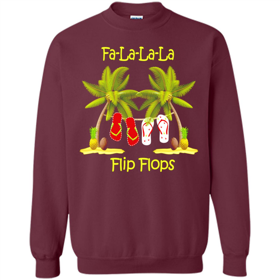 Fa-la-la-la Flip Flops is Better At The Beach
