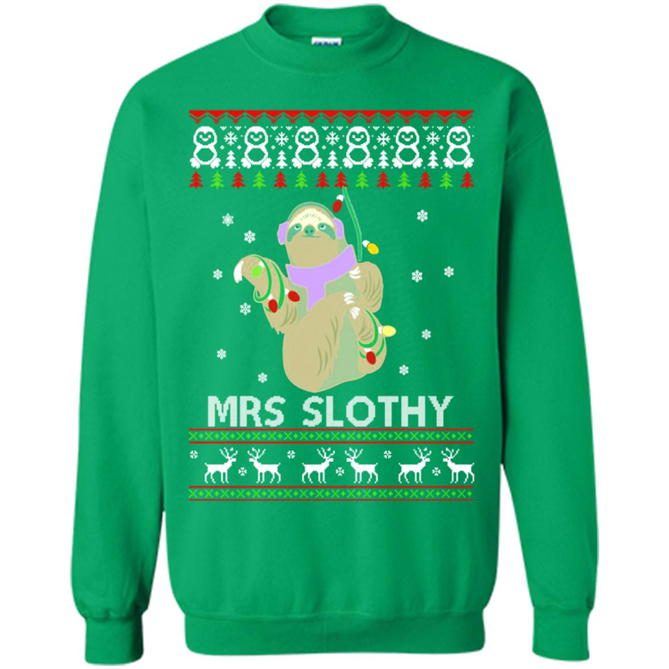 Mrs Slothy Christmas - Sweatshirt