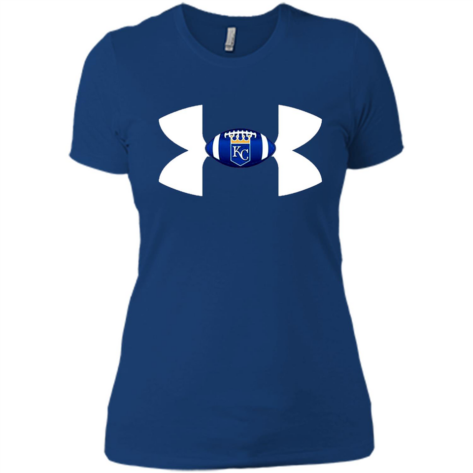 Kansas City Royals Under Armour - Ladies' Boyfriend T-Shirt