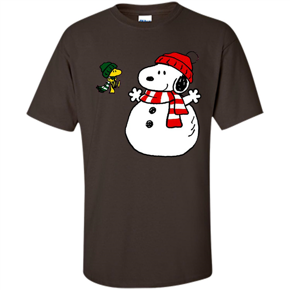 Snoopy Snowman Christmas