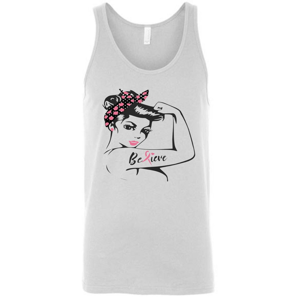 National Breast Cancer Day - Canvas Unisex Tank