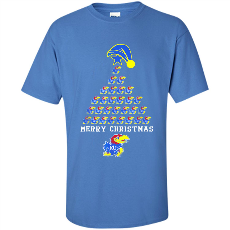 Perfect Kansas Jayhawks Christmas Tree PINGPONG